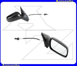 Seat CORDOBA 1 1999.09-2002.08 /6K/ Visszapillantó tükör jobb, manuális, domború tükörlappal, fekete borítással "NAGY-házas" /150mm/ ST0317115