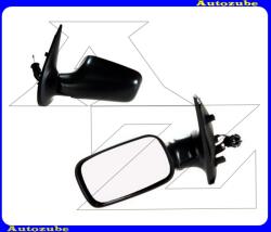 FIAT PUNTO 1 1993.09-1999.08 /176/ Visszapillantó tükör bal "5 ajtós" manuális, sík tükörlappal, fekete borítással MFT132-L