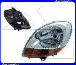 NISSAN KUBISTAR 2003.10-2009.10 /X76/ Fényszóró bal króm házas, sárga indexes (H4) (motor nélkül) DEPO 551-1145L-LDEMY