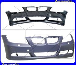 BMW 3 E90, 91 2005.03-2008.08 Első lökhárító alapozott "4 ajtós és Kombi" fényszórómosós és szenzoros 091.06. 9150