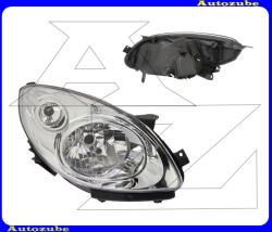 RENAULT TWINGO 2 2007.08-2011.12 Fényszóró jobb króm házas (H4) (motor nélkül) DEPO 551-1173R-LDEM1