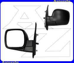 RENAULT KANGOO 2 2008.02-2013.06 Visszapillantó tükör bal, elektromos, fűthető-domború tükörlappal, fekete borítással RN9187304