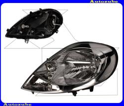 NISSAN PRIMASTAR 2006.08-2014.01 /X83/ Fényszóró bal, króm házas, áttetsző indexes (H4) (motor nélkül) TYC 20-1100-35-2