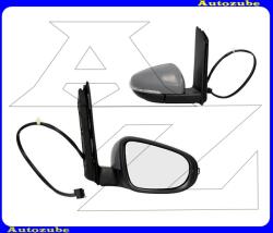 VW TOURAN 1/2 2006.12-2010.07 /1T/ Visszapillantó tükör jobb "2009.05. -től" elektromos, fűthető-domború tükörlappal, fényezhető borítással, irányjelzővel 337-0177