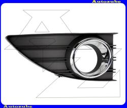 RENAULT FLUENCE 2009.10-2012.08 Első lökhárító rács jobb ködlámpás, krómkerettel URG51-34716