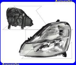 RENAULT MODUS 2008.04-2013.12 Fényszóró bal (H7/H1) (motor nélkül) DEPO 551-1172L-LD-EM