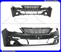 PEUGEOT 308 2 2013.10-2017.08 /T9/ Első lökhárító alapozott "ACCESS/ACTIVE" (szenzor és fényszórómosó jelöléssel) UPI05-23110