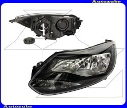 FORD FOCUS MK3 2011.03-2014.09 Fényszóró bal fekete házas (H7/H1) motorral TYC 20-12570-15-2