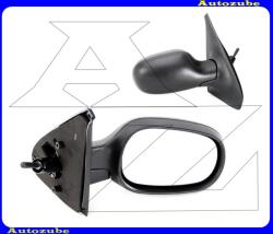 RENAULT CLIO 2 2001.06-2005.09 Visszapillantó tükör jobb, manuális, domború tükörlappal, fekete borítással RN3227113
