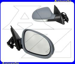 VW PASSAT B6 2005.03-2010.10 /3C/ Visszapillantó tükör jobb, elektromosan behajló, fűthető-domború tükörlappal, kilépőfénnyel, fényezhető borítással, irányjelzővel MVW213-R