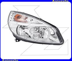 RENAULT SCENIC 2 2003.06-2006.03 /JM/ Fényszóró jobb (H7/H1) (motor nélkül) HELLA /RENDELÉSRE/ 1EG 008 862-181