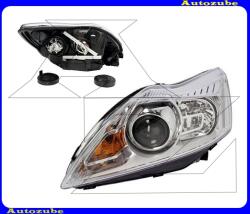 FORD FOCUS MK2 2007.12-2011.02 Fényszóró bal króm házas, kanyarkövetős (H7/H1) motorral TYC 20-11942-05-2