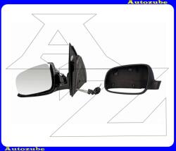 VW LUPO 1998.04-2005.04 /6X/ Visszapillantó tükör bal "NAGY-házas" manuális, aszférikus tükörlappal, fekete borítással /150mm/ MST130-L