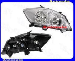 TOYOTA AURIS 1 2010.03-2012.08 /E15/ Fényszóró jobb króm házas (H11/HB3) "VALEO-típusú", motorral TYC 20-12447-15-2