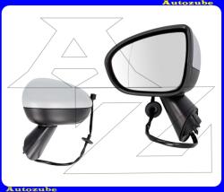 OPEL MERIVA B 2009.09-2014.06 /S10/ Visszapillantó tükör bal, elektromos, fűthető-aszférikus tükörlappal, részben alapozott borítással MOP194-L