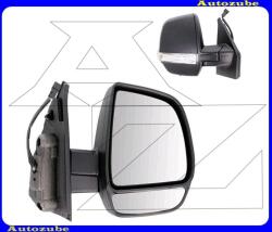 FIAT DOBLO 2 2015.01-2022.05 /263/ Visszapillantó tükör jobb "TEHER-gk. " elektromos, fűthető-domború tükörlappal, fekete borítással, irányjelzővel 309-0125