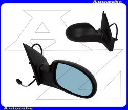 CITROEN C5 1 2000.10-2004.09 /DC, DE/ Visszapillantó tükör jobb, elektromos, fűthető-domború tükörlappal, hőmérős, fekete borítással MCT181-R