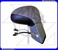 PEUGEOT 207 2006.06-2009.06 Visszapillantó tükör jobb "CC" elektromos, fűthető-domború tükörlappal, hőmérős, alapozott borítással, irányjelzővel MPG148-R