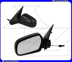 CITROEN XSARA 1 1997.11-2000.10 Visszapillantó tükör bal, manuális, aszférikus tükörlappal, fekete borítással CI4207114
