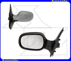 RENAULT CLIO CAMPUS 2006.01-2009.03 Visszapillantó tükör bal, elektromos, fűthető-aszférikus tükörlappal, fényezhető borítással MRN123-L