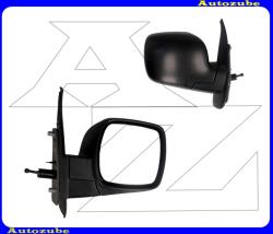 RENAULT KANGOO 2 2008.02-2013.06 Visszapillantó tükör jobb, manuális, domború tükörlappal, fekete borítással 328-0113