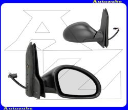Seat TOLEDO 3 2004.10-2009.07 /5P/ Visszapillantó tükör jobb, elektromos, fűthető-domború tükörlappal, fekete borítással 331-0045