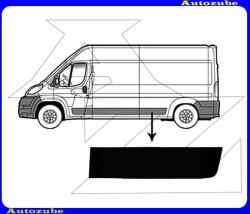 PEUGEOT BOXER 3 2014.06-2023.12 Hátsó sárvédő díszléc első rész bal "MAXI" I0133235