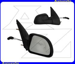 RENAULT CLIO 1 1990.02-1994.02 Visszapillantó tükör jobb, manuális, domború tükörlappal, fekete borítással 328-0001