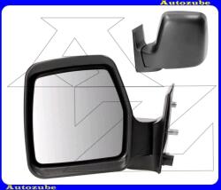CITROEN JUMPY 1 2004.01-2007.02 /U6U/ Visszapillantó tükör bal, kívűlről állítható, domború tükörlappal, fekete borítással FT9217004