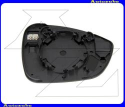 CITROEN C5 2 2008.04-2012.07 /RD, TD/ Visszapillantó tükörlap bal, fűthető-domború-kék (tartólappal) 305-0156-1