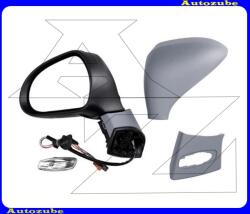 PEUGEOT 308 1 2007.09-2011.04 /T7/ Visszapillantó tükör bal, elektromosan behajló, fűthető-domború tükörlappal, fényezhető borítással, irányjelzővel MPG262-L