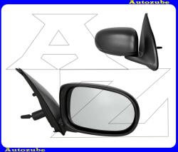 NISSAN ALMERA 2 2000.05-2002.07 /N16/ Visszapillantó tükör jobb, manuális, domború tükörlappal, fekete borítással MNS110-R