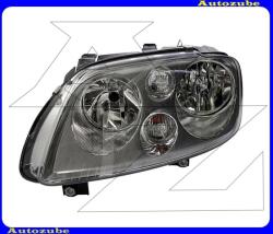 VW TOURAN 1/1 2003.04-2006.11 /1T/ Fényszóró bal fekete házas (H7/H7) motorral "AL-típusú" TYC 20-0388-15-2