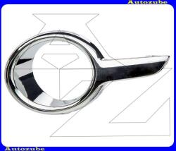 PEUGEOT 208 1 2012.01-2015.05 Első lökhárító ködlámpakeret bal, krómozott UPE06-34711