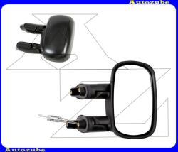 FIAT DOBLO 1 2005.10-2009.08 /119, 223/ Visszapillantó tükör jobb, manuális, domború tükörlappal, fekete borítással MFT399-R