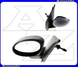 PEUGEOT 107 2012.04-2014.12 Visszapillantó tükör bal, manuális, domború tükörlappal, fényezhető borítással 305-0116