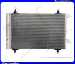 PEUGEOT PARTNER 2 2008.04-2012.03 /B9/ Klímahűtő "1.6 16V" kivezetés oldalirányban (535x360x16) CNA5230D