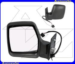 CITROEN JUMPY 1 1995.01-2003.12 /U6U/ Visszapillantó tükör bal, elektromos, fűthető-domború tükörlappal, fekete borítással MFT831-L