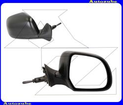 DACIA DUSTER 1 2010.02-2013.05 /X79/ Visszapillantó tükör jobb, manuális, domború tükörlappal, fekete borítással MDL110-R