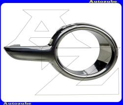 PEUGEOT 208 1 2012.01-2015.05 Első lökhárító ködlámpakeret jobb, fekete krómozott UPE06-34722
