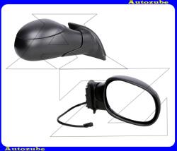 CITROEN C3 1 2002.04-2005.08 /FC/ Visszapillantó tükör jobb, elektromos, domború tükörlappal, hőmérős, fekete borítással 305-0015