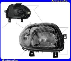 RENAULT CLIO 2 1998.04-2001.05 Fényszóró jobb (H4) kézi/elektromos állítású is. TYC 20-5491-08-2