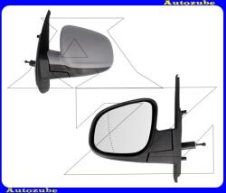 RENAULT KANGOO 2 2013.07-2021.05 Visszapillantó tükör bal, manuális, aszférikus tükörlappal, fényezhető borítással RN9217014