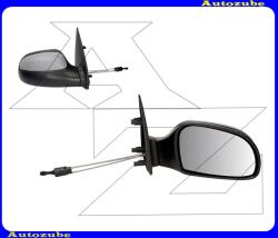CITROEN SAXO 1996.04-1999.08 Visszapillantó tükör jobb, manuális, domború tükörlappal, fényezhető borítással MCT132-R