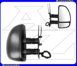 CITROEN JUMPER 2 2002.01-2006.06 /244/ Visszapillantó tükör jobb "HOSSZÚ-karos" elektromos, fűthető-domború tükörlappal, fekete borítással (kar: 130mm) 9240921