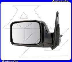 NISSAN X-TRAIL 1 2001.06-2003.07 /T30/ Visszapillantó tükör bal, elektromosan behajló, domború tükörlappal, fekete borítással DS8307214