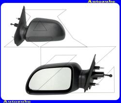 RENAULT R19 1989.01-1992.05 Visszapillantó tükör bal, manuális, tükörlappal, fekete borítással MRN190-L