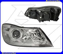 Skoda OCTAVIA 2 2009.10-2013.01 /1Z/ Fényszóró jobb króm házas (H1/H7) motorral "OCTAVIA logó nélkül" HELLA /RENDELÉSRE/ 1EL 247 052-261