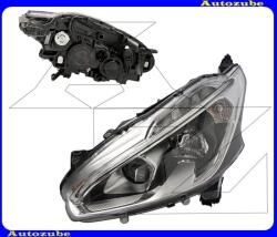 PEUGEOT 208 1 2015.06-2018.05 Fényszóró bal (H7/H7/LED) nappali fénnyel (motor nélkül) VALEO /RENDELÉSRE/ 046634