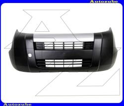 PEUGEOT BIPPER 2008.02-2016.04 Első lökhárító "TEHER-gk" fekete, ezüst betéttel FT9071001